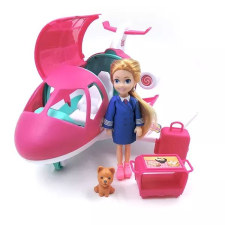 Man Yuk Toys Manyuk Toys Repülőgép babával - 5 darabos szett (1) baba