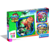 Mancs őrjárat Mancs Őrjárat Dino Movie 3x48 db-os puzzle Clementoni