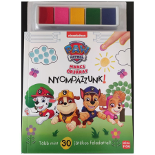 Mancs Őrjárat - Nyomdázzunk! gyermek- és ifjúsági könyv