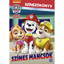  - Mancs Őrjárat - Színes mancsok - Színezőkönyv gyermek- és ifjúsági könyv