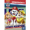  Mancs Őrjárat - Színes mancsok - Színezőkönyv