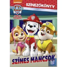  Mancs Őrjárat - Színes mancsok - Színezőkönyv gyermek- és ifjúsági könyv