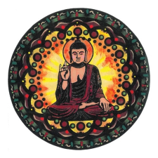  Mandala ablakkép 14 cm - Buddha mandala fejleszti a tisztánlátást, és a megértést kreatív és készségfejlesztő