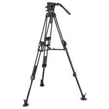 Manfrotto 526 Pro Video fej + 645 Fast Alu állvány, 2n1 terp. Ikerláb (MVK526TWINFA) fotó állvány