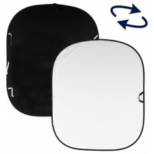 Manfrotto Lastolite egyszínű összehajtható háttér 1.8x2.15m (fekete/fehér) háttérkarton