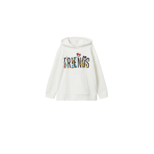 Mango Kids Tréning póló 'Friends'  fehér melír / vegyes színek gyerek pulóver, kardigán