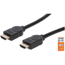 MANHATTAN 354837 HDMI kábel 1 M HDMI A-típus (Standard) Fekete (354837) kábel és adapter