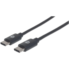 MANHATTAN 354875 USB kábel 2 M USB 2.0 USB C Fekete (354875) kábel és adapter