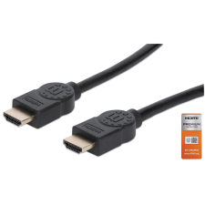MANHATTAN 355360 HDMI 2.0 - HDMI 2.0 kábel 5m - Fekete kábel és adapter