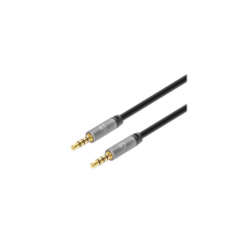 MANHATTAN 355995 audio kábel 2 M 3.5mm Fekete, Ezüst (355995) kábel és adapter