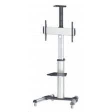 MANHATTAN 461245 Multifunkciós TV állvány 37"-70" ezüst tv állvány és fali konzol