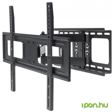 MANHATTAN 461283 Fali TV konzol dönthető forgatható 37"-70" fekete tv állvány és fali konzol