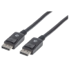 MANHATTAN DisplayPort Összekötő Fekete 10m 354134
