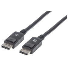 MANHATTAN DisplayPort Összekötő Fekete 10m 354134 kábel és adapter