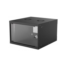 MANHATTAN Intellinet 6U 19" fali Rack szekrény 540x560mm fekete (714785) (714785) asztali számítógép kellék