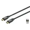 MANHATTAN Kábel - HDMI to HDMI (HDR, HEC, ARC, 8K@60Hz, 4K120Hz, HDR,  2m, 48Gbps Fekete) (MANHATTAN_355940)