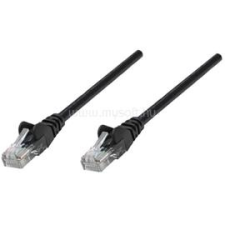 MANHATTAN Kábel - U/UTP Patch (RJ45 to RJ45, Cat6, 1m, Fekete) (MANHATTAN_342049) kábel és adapter