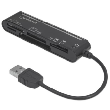 MANHATTAN Kártyaolvasó, univerzális, USB csatlakozás, MANHATTAN "Multi-Card Reader/Writer" kártyaolvasó