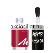 MANHATTAN Last &amp; Shine körömlakk 660 Bite My Lip 8ml körömlakk