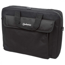 MANHATTAN London Notebook Computer Briefcase 15.6&quot; Black számítógéptáska