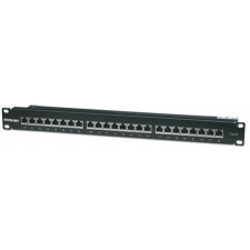MANHATTAN Patch panel CAT6 FTP árnyékolt patch panel 24 portos 1U szerver