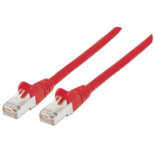 MANHATTAN S/FTP Patch Cat7 Cat6A Piros 3m KABMH740883 kábel és adapter