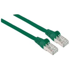 MANHATTAN S/FTP Patch Cat7 Cat6A Zöld 2m 740845 kábel és adapter