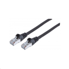MANHATTAN SFTP LSOH Cat7 Patch kábel, 3m, fekete (740876) (740876) - UTP kábel és adapter