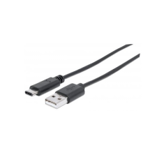 MANHATTAN - USB 3.1 C - 2.0 A M/M 1m - 353298 kábel és adapter