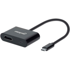MANHATTAN USB-C auf HDMI-Konverter mit PD-Ladeport (153416) kábel és adapter