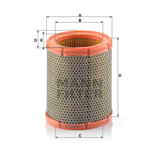 MANN FILTER C 1460 Levegőszűrő, C1460 levegőszűrő
