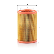 MANN FILTER C 1480 Levegőszűrő, C1480 levegőszűrő