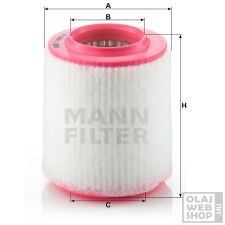 MANN-FILTER levegőszűrő C1652/2 levegőszűrő