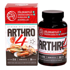 MannaVita ARTHRO4 ízület + porcerősítő komplex, 120 db vitamin és táplálékkiegészítő
