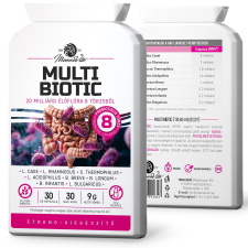 MannaVita Multi Biotic probiotikum, 20 milliárd baktérium 8 törzsből - 30 db vitamin és táplálékkiegészítő