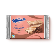  Manner Knuspino Csokoládés ostya 110g /18/ csokoládé és édesség
