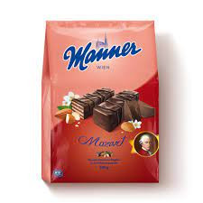 Manner Manner Mozart mártott ostya 300g csokoládé és édesség