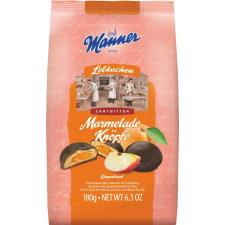  Manner puszedli mézeskalács-barack 180g csokoládé és édesség