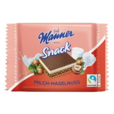 Manner Töltött ostya MANNER mogyorós és tejszínes 25g csokoládé és édesség