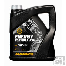 Mannol 7703 Energy Formula PSA 5W-30 motorolaj 4L motorolaj