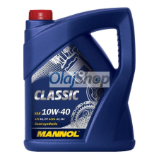 Mannol CLASSIC 10W-40 (5 L) Motorolaj motorolaj