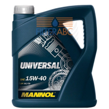 Mannol UNIVERSAL 15W40 5L motorolaj