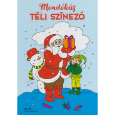 Manó Könyvek Mondókás téli színező gyermek- és ifjúsági könyv