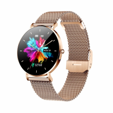 Manta Alexa Női Okosóra 43mm Pink ajándék szíjjal - Arany (ALEXA SWU501GD) okosóra