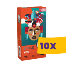 Mantaro Espresso Rosso Nespresso kompatibilis kávékapszula 10db (Karton - 10 csomag) kávé