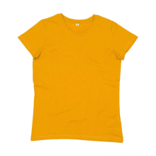 Mantis Női rövid ujjú organikus póló Mantis Women&#039;s Essential Organic T M, Mustársárga női póló