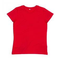 Mantis Női rövid ujjú organikus póló Mantis Women's Essential Organic T XS, Piros