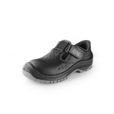 Manutan Acélvégű szandál SAFETY STEEL IRON S1, 42-es méret munkavédelmi cipő