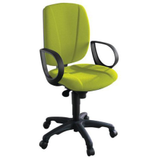 Manutan Astral II irodai székek karfával, zöld forgószék