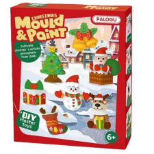 Manyuk Toys Karácsonyi hűtőmágnes készítő szett kreatív és készségfejlesztő